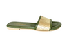 SANDALIA CAMMINA ANTIGUA OLIVO CROC