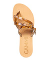SANDALIA CAMMINA ARUBA SERPIENTE BEIGE - cammina.mx