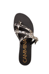 SANDALIA CAMMINA ARUBA SERPIENTE GRIS - cammina.mx