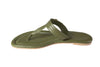 Sandalias verdes planas Cammina