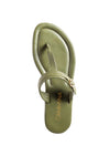 Sandalias cómodas verdes con memory foam mujer Cammina