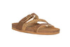 sandalias color bronce mujer Cammina