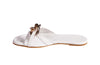 Sandalias de Piel Blancas Cammina