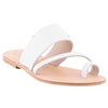 Sandalias Blancas de Cuero Cammina