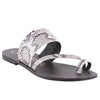 SANDALIA CAMMINA DOMINICANA SERPIENTE GRIS