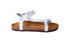 sandalias con tiras mujer blancas Cammina
