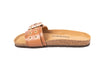 sandalias cómodas café Cammina
