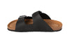 huaraches negros para hombres Cammina