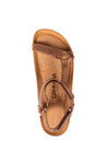 sandalias cómodas de piel cafe Cammina