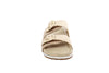 sandalias de piel beige Cammina