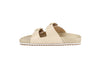 sandalias beige planas Cammina