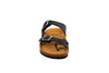 sandalias para hombre negras Cammina