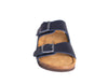 sandalias para hombre de cuero azul marina Cammina