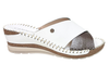 SANDALIA CAMMINA 11236-03 BLANCO/INOX