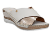 SANDALIA CAMMINA 11236-03 MARFIL/SERPIENTE