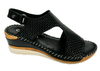 Sandalia Cammina 11252-01 negro, de piel - foto 1