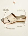 Infografía Sandalia Cammina 11253-01 Marfil
