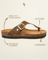 Infografía Sandalia Cammina Menorca Café