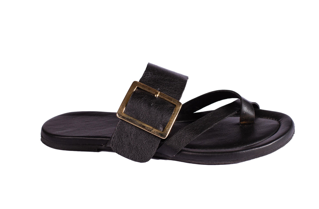  sandalias negras piel mujer Cammina